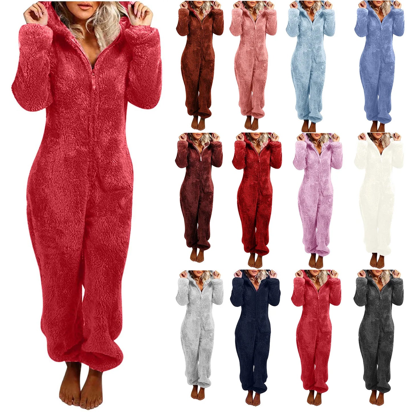 Teddy Onesie™ - Perfekt för de kalla vintermånaderna!